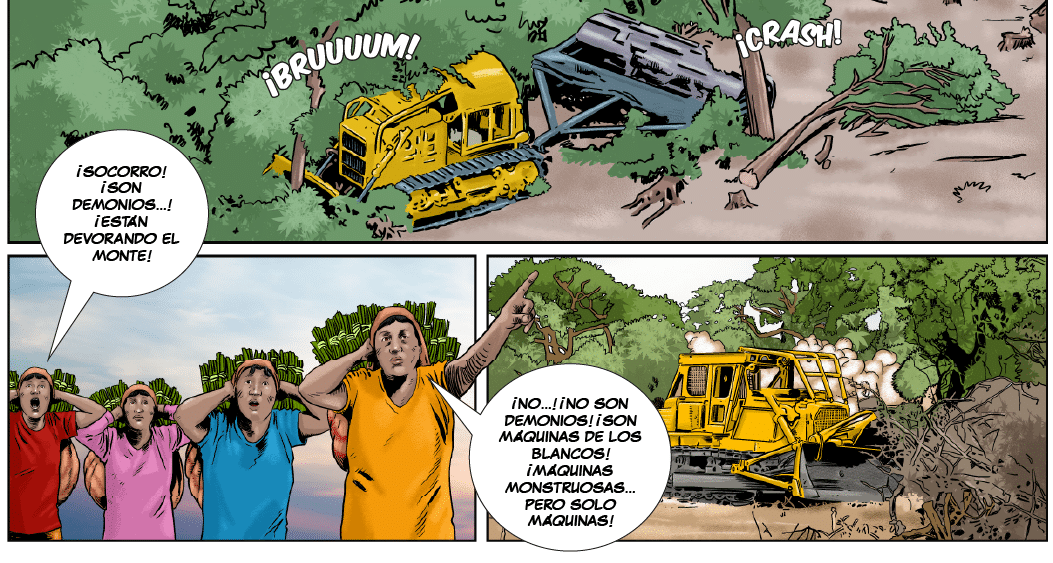 Nuevo cómic-reportaje: casi medio siglo de lucha por la tierra en Mistolar